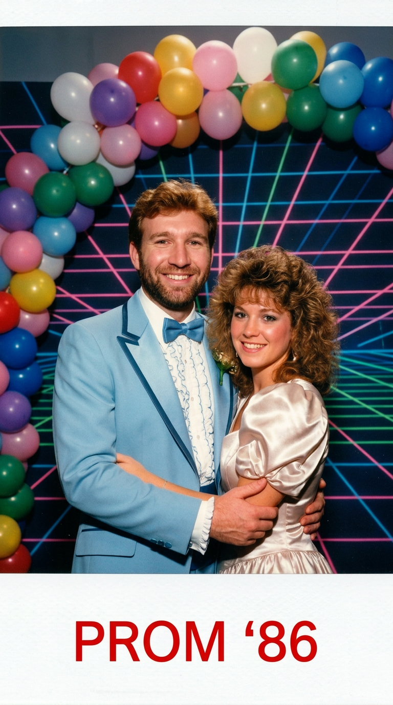 1986 Prom Photo